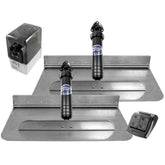 Bennett 2412E Hydraulic Trim Tab Set with Euro-Style Control - 24" x 12" 6BT-50002-72-00